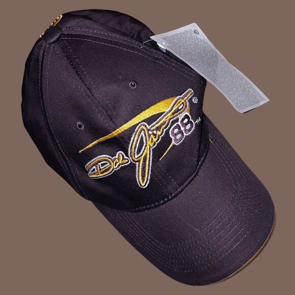 NWT Dale Jarrett #88 Brown Racing Ball Hat UPS Nascar Winner Adjustable Cap Hat - Picture 6 of 6